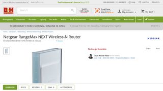 
                            13. Netgear RangeMax NEXT Wireless-N Router WNR834B-100NAS ...