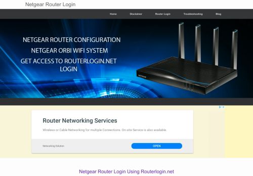 
                            6. Netgear Router Login | routerlogin.net