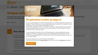 
                            9. Netgear router wifi-wachtwoord wijzigen | Klantenservice | Ziggo