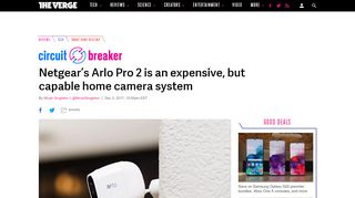 
                            9. Netgear's Arlo Pro 2 is an expensive, but capable home camera ...