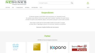 
                            9. NETHINKS GmbH | Kooperationen