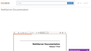 
                            6. NethServer Documentation - PDF - technodocbox.com