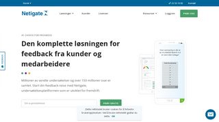 
                            3. Netigate: Programvare for tilbakemeldinger og nettundersøkelser