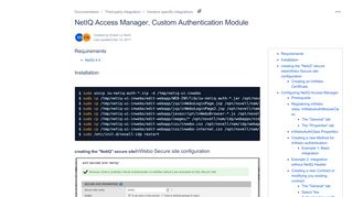 
                            13. NetIQ Access Manager, Custom Authentication Module ...