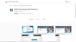 
                            7. NetIQ Securelogin SSO Extension - Google Chrome