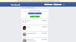 
                            2. Netlog Log Log Profiles | Facebook