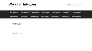 
                            5. Netmail | Webmail inloggen