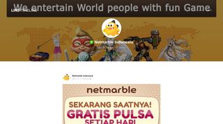 
                            5. Netmarble Indonesia | LINE TIMELINE