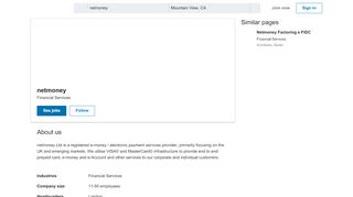 
                            6. netmoney | LinkedIn