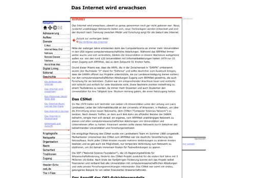 
                            4. netplanet - Geschichte des Internet - Das Internet wird erwachsen