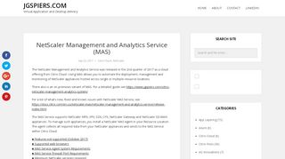 
                            13. NetScaler Management and Analytics Service (MAS) – JGSpiers.com