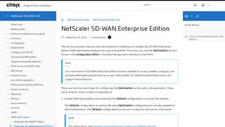 
                            4. NetScaler SD-WAN Enterprise Edition - Citrix Docs