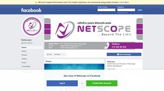 
                            5. Netscope - Home | Facebook