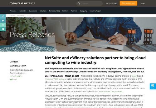 
                            8. NetSuite and eWinery solutions partner to bring cloud computing to ...