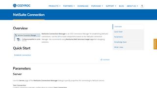 
                            12. NetSuite Connection | COZYROC