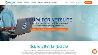 
                            7. NetSuite ERP Integration | P2P Solution | Coupa Software