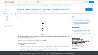 
                            9. Netsuite, how to show popup after login into netsuite account ...