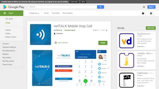 
                            12. netTALK Mobile Voip Call - Apps on Google Play