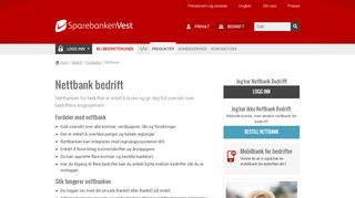 
                            8. Nettbank bedrift | Sparebanken Vest