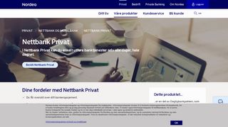 
                            6. Nettbank Privat | Nordea.no