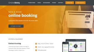 
                            12. Nettbasert booking med Onlinebooq. Timebestilling på nett.