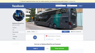 
                            8. Nettbuss Bus4You - Recensioner | Facebook
