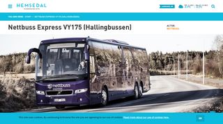 
                            13. Nettbuss Express NX175 (Hallingbussen) - Hemsedal.com
