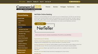 
                            10. NetTeller Online Banking | Commercial Bank and Trust