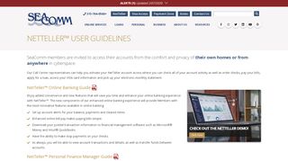 
                            7. NetTeller User Guides - SeaComm Federal Credit Union