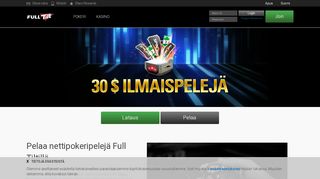 
                            2. Nettipokeri – Full Tilt – Koe enemmän