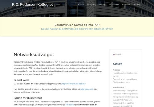 
                            13. Netværksudvalget - P. O. Pedersen Kollegiet - Kollegie nær DTU