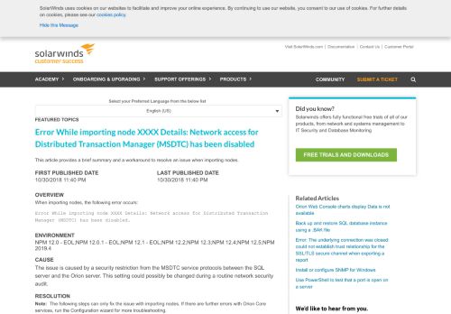 
                            11. Network access for Distributed Transaction Manager (MSDTC)