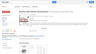 
                            5. Network Administrator Street Smarts: A Real World Guide to CompTIA ...