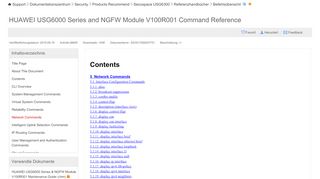 
                            5. Network Commands - HUAWEI USG6000 Series and NGFW Module ...