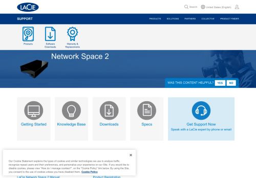
                            12. Network Space 2 | LaCie Support Deutschland