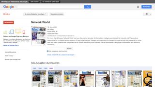 
                            12. Network World - Google Books-Ergebnisseite
