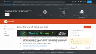 
                            3. networking - Connect to network before user login - Ask Ubuntu