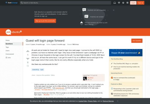 
                            2. networking - Guest wifi login page forward - Ask Ubuntu