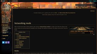 
                            6. Networking mode - Official Path of Exile Wiki