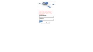 
                            3. Networld.com Email Login - Incorrect username or password. <br ...