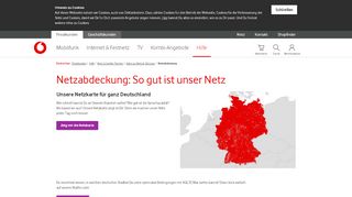 
                            3. Netzabdeckung Vodafone