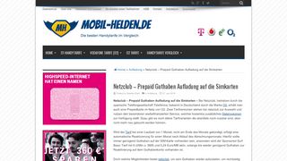 
                            8. Netzclub - Prepaid Guthaben Aufladung auf die Simkarten | Februar ...