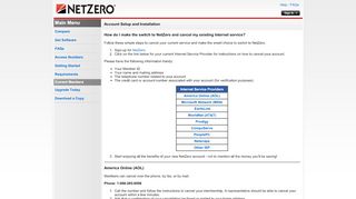 
                            12. NetZero - Free Dial Up Internet Service - High Speed ISP - Net Zero ...