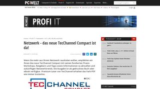 
                            12. Netzwerk - das neue TecChannel Compact ist da! - PC-WELT