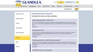 
                            11. Netzwerk Glandula: Aktuelle Meldungen, News und Nachrichten des ...