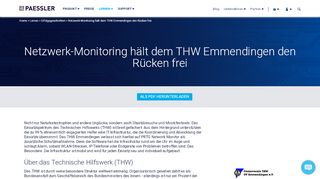 
                            4. Netzwerk-Monitoring hält dem THW Emmendingen den Rücken frei