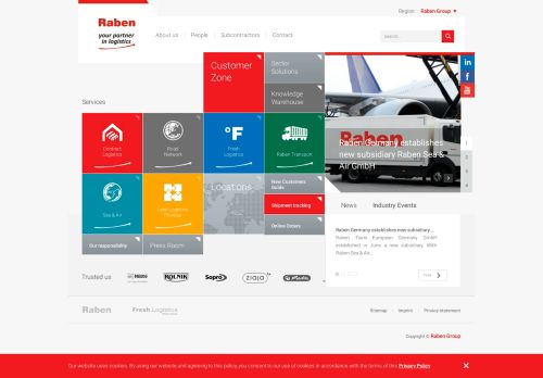 
                            13. Netzwerk Raben Group für moderne Logistik – Fenthols