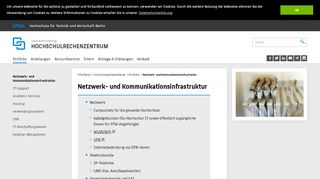 
                            7. Netzwerk- und Kommunikationsinfrastruktur - Hochschulrechenzentrum