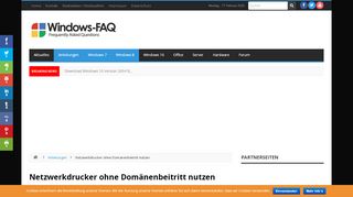 
                            11. Netzwerkdrucker ohne Domänenbeitritt nutzen » AD, Domain, Drucker ...