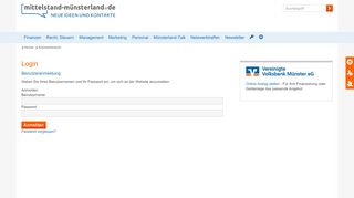 
                            2. Netzwerkpartner-Login